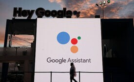 LAS VEGAS, NV - JANUARY 09: The Google booth which was closed on the first day of CES 2018 at the Las Vegas Convention Center is seen after an overnight rainy weather on January 9, 2018 in Las Vegas, Nevada. CES, the world's largest annual consumer technology trade show, runs through January 12 and features about 3,900 exhibitors showing off their latest products and services to more than 170,000 attendees. (Photo by Alex Wong/Getty Images)