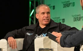 LONDON, ENGLAND - OCTOBER 20: Uri Levine from Waze/Feex speaks on stage during the 2014 TechCrunch Disrupt Europe/London at The Old Billingsgate on October 20, 2014 in London, England. (Photo by Anthony Harvey/Getty Images for TechCrunch)
