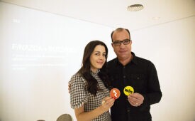 Luciana Rodrigues e Fabio Fernandes