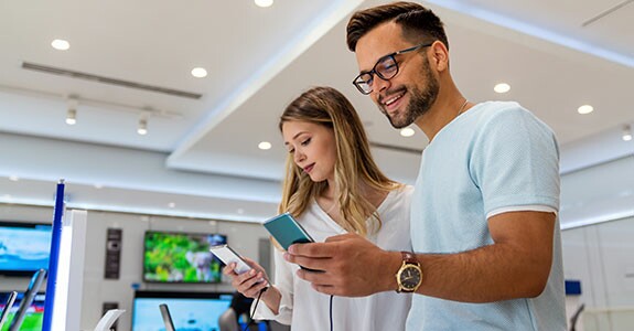 Celulares como hábito de busca na Black Friday