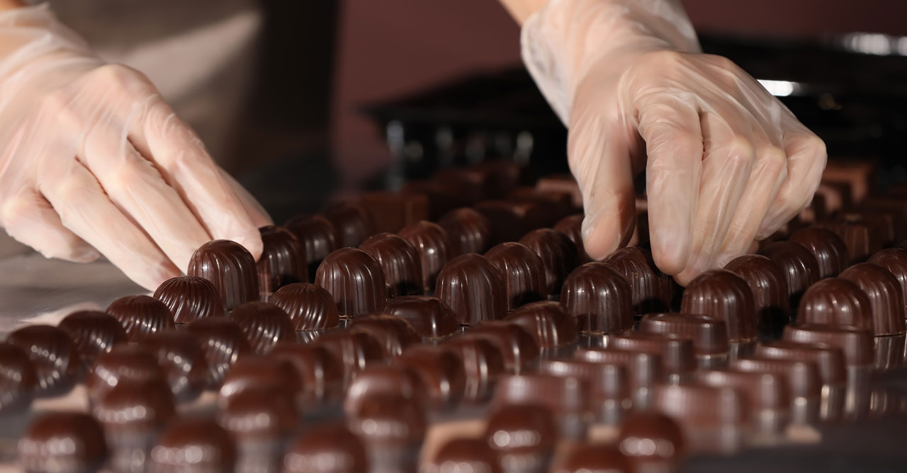 Fabricação de chocolates