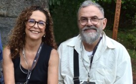 Graça Cabral e Paulo Borges, criadores do São Paulo Fashion Week