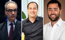 Roberto Marinho Neto, Paulo Marinho e Roberto Marinho Neto comandarão posições estratégicas do Grupo Globo (Crédito: Marcos Oliveira/Agência Senado/Arthur Nobre/Reprodução LinkedIn)