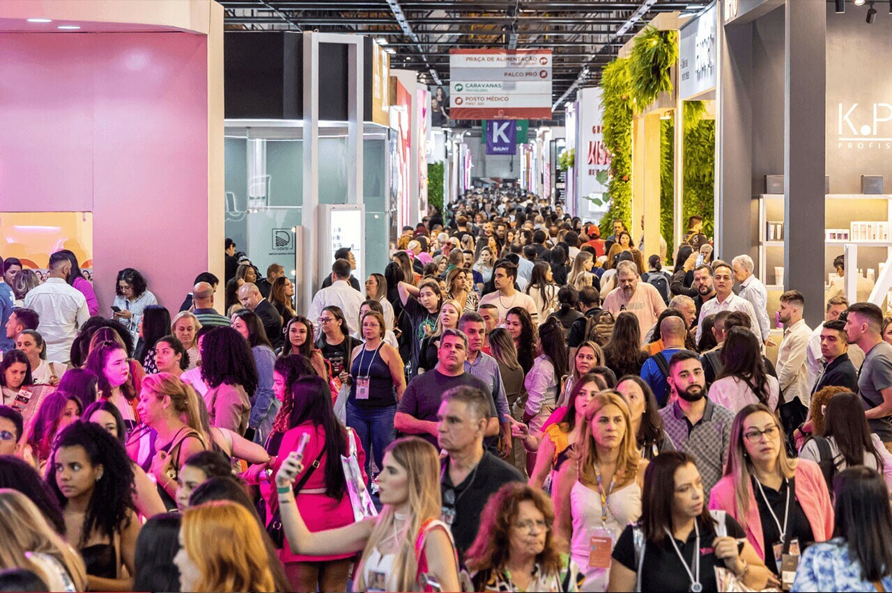Expectativa da 21ª edição da Beauty Fair é receber mais de 200 mil visitas de profissionais e compradores (Créditos: Divulgação)